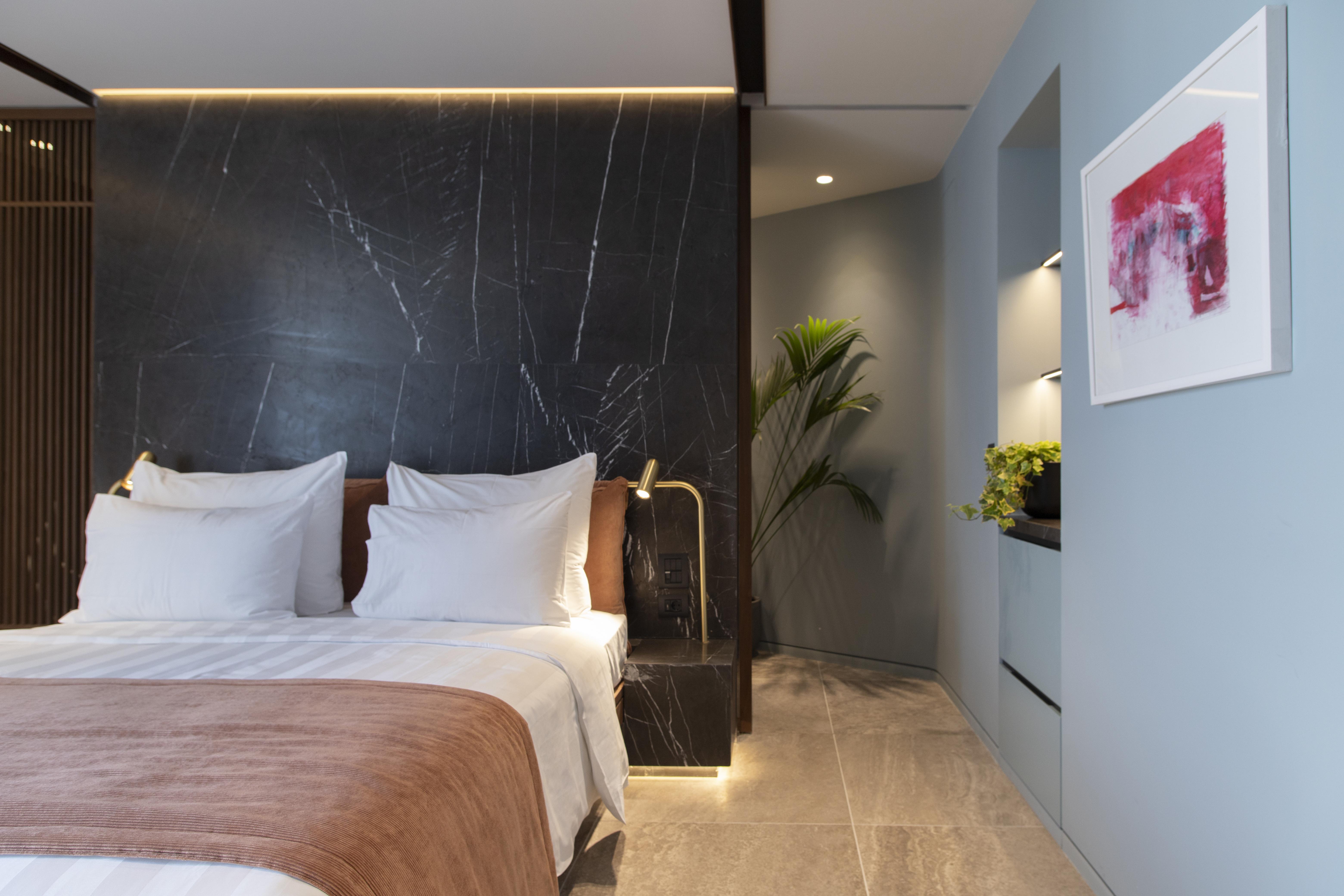Perianth Hotel Athens Luaran gambar A bedroom at the hotel