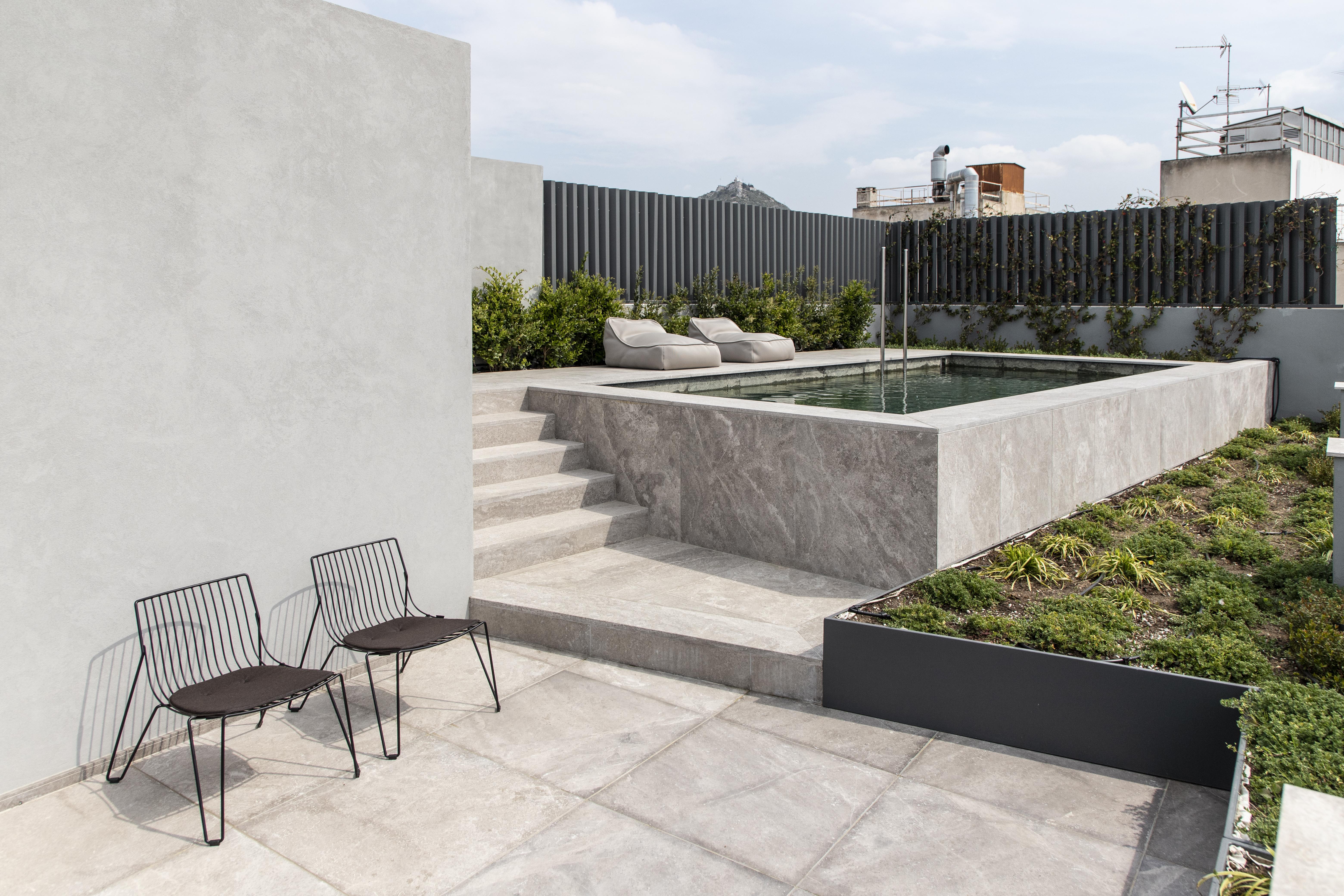 Perianth Hotel Athens Luaran gambar Rooftop garden