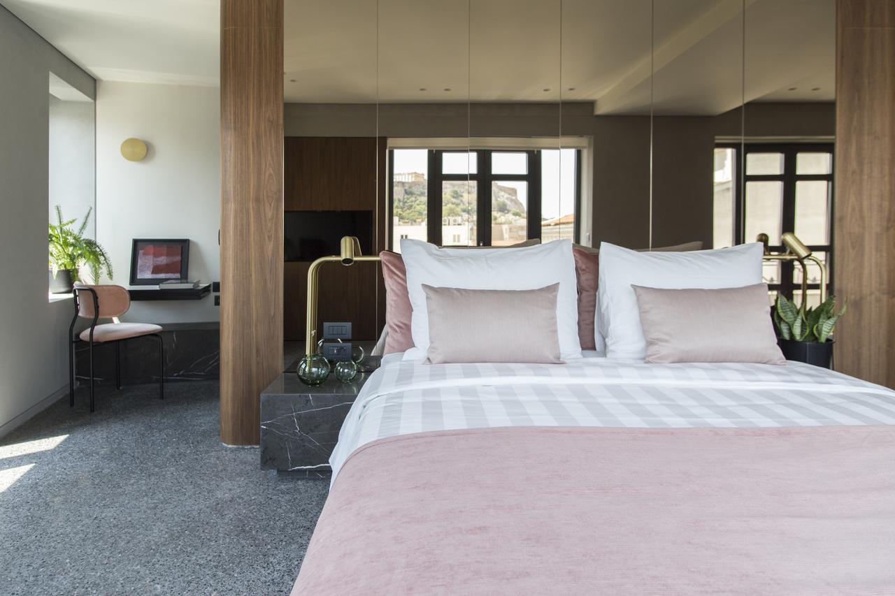 Perianth Hotel Athens Luaran gambar A bedroom at the hotel